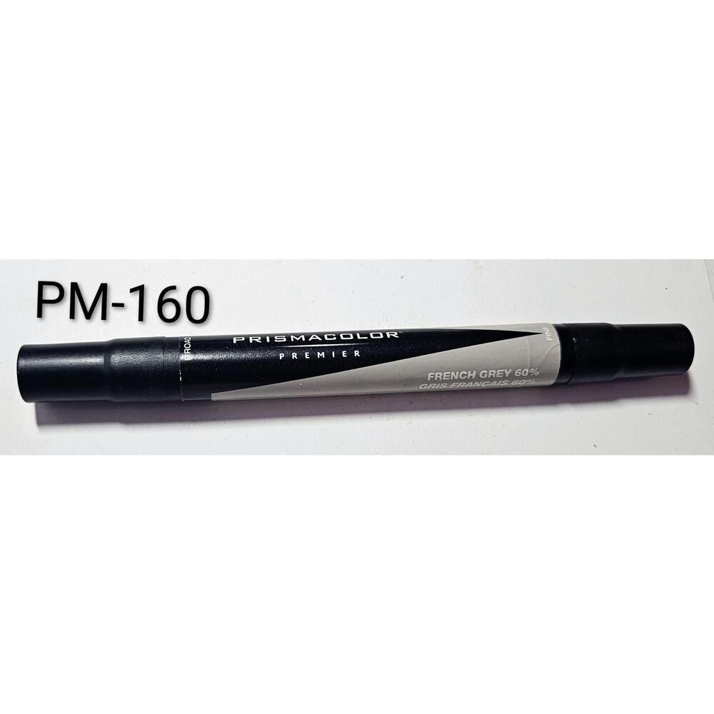 Prismacolor Premier PM-160 FRENCH GREY 60% Double Sided Art Marker Chisel NEW